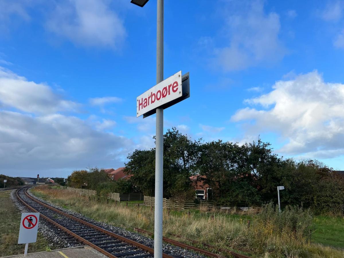 Hyggeligt Byhus Harboør Kültér fotó